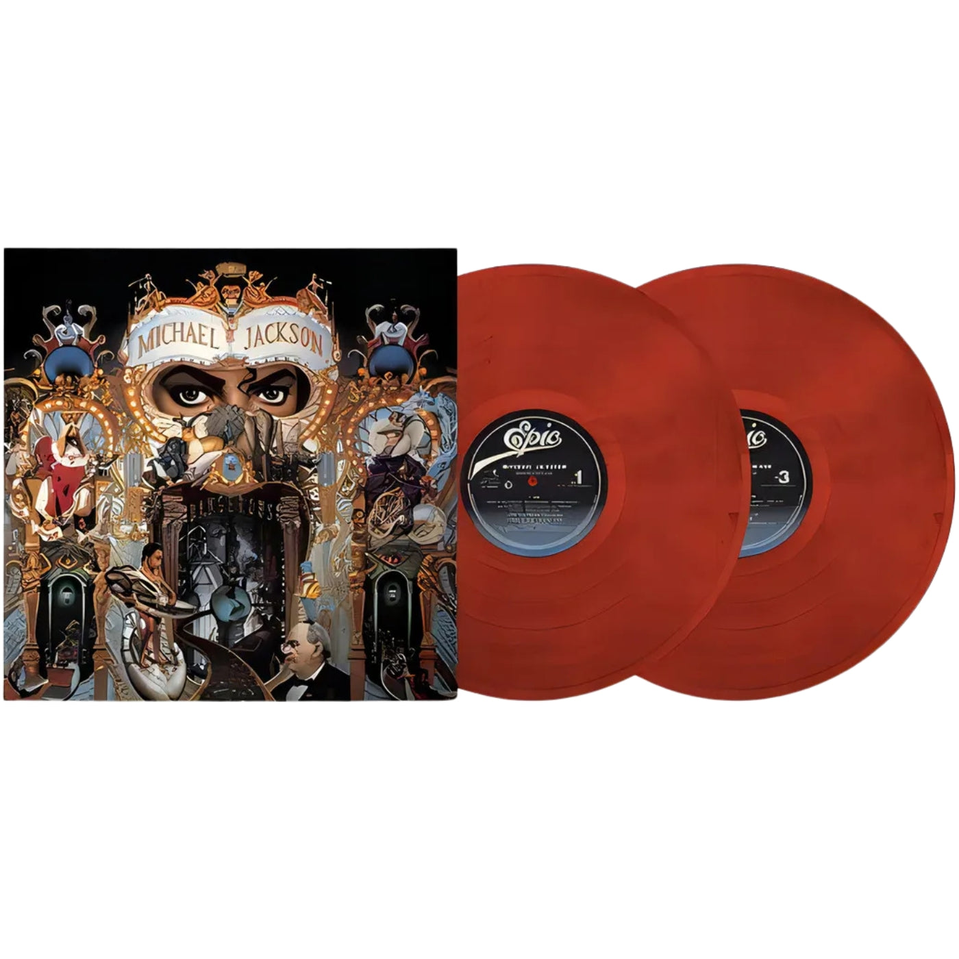 Michael Jackson - Dangerous (Limited Edition) (Red Vinyl) (Europeo)