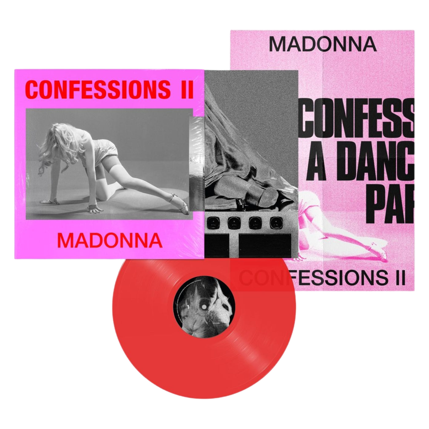 Madonna / Confessions II (12 Tracks Translucent Red Vinyl Edition)