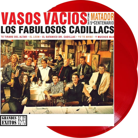 Los Fabulosos Cadillacs -  Vasos Vacios Vinyl LP [Rojo]