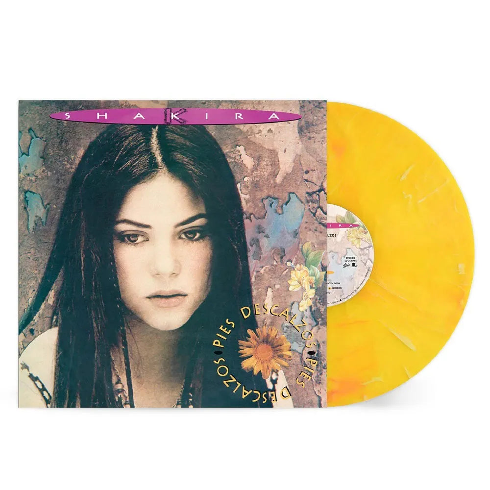 Shakira / Pies Descalzos (Ed Aniversario) (Color Amarillo Marmoleado)