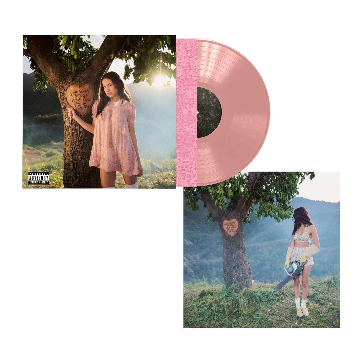 OLIVIA RODRIGO / YOU SEEM PRETTY SAD FOR A GIRL SO IN LOVE (Indie Exclusive 'pretty sad' Pink Vinyl)