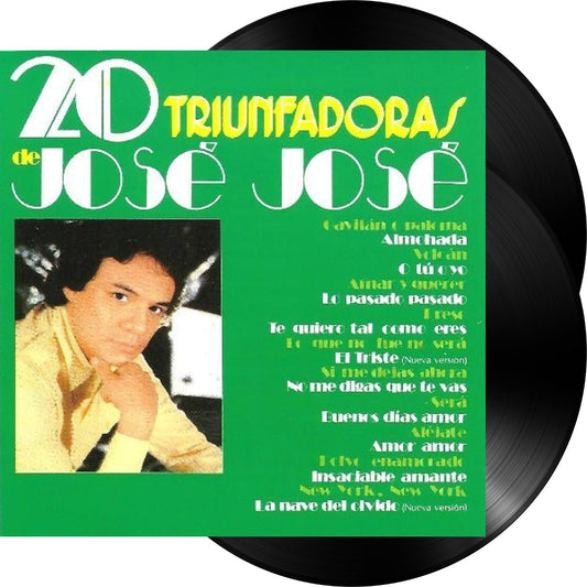 José José - 20 Triunfadoras (Doble LP)