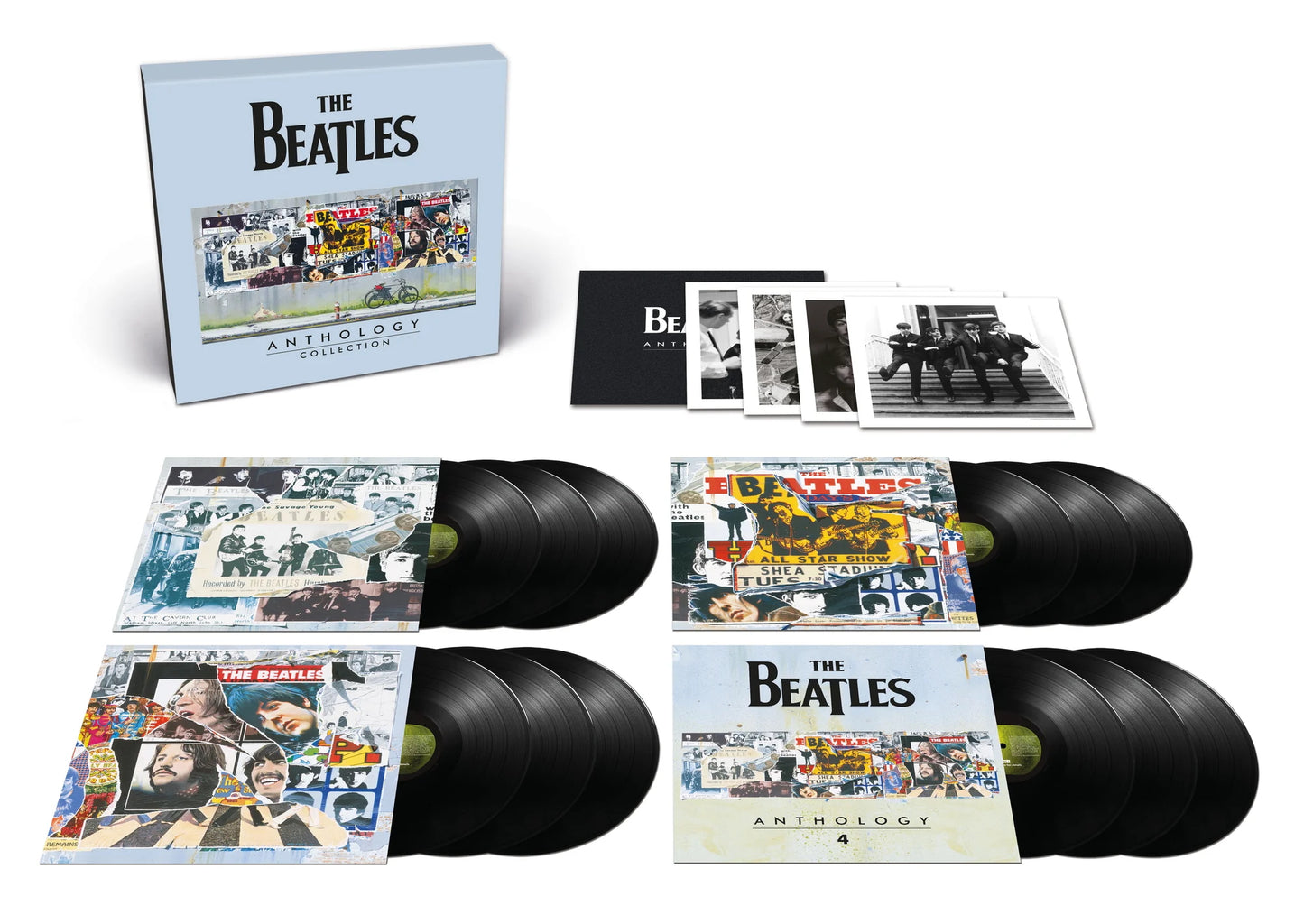 The Beatles / Anthology Collection (2025 Edition) + Limited, Numbered Photo Art Card Set: 12LP Boxset
