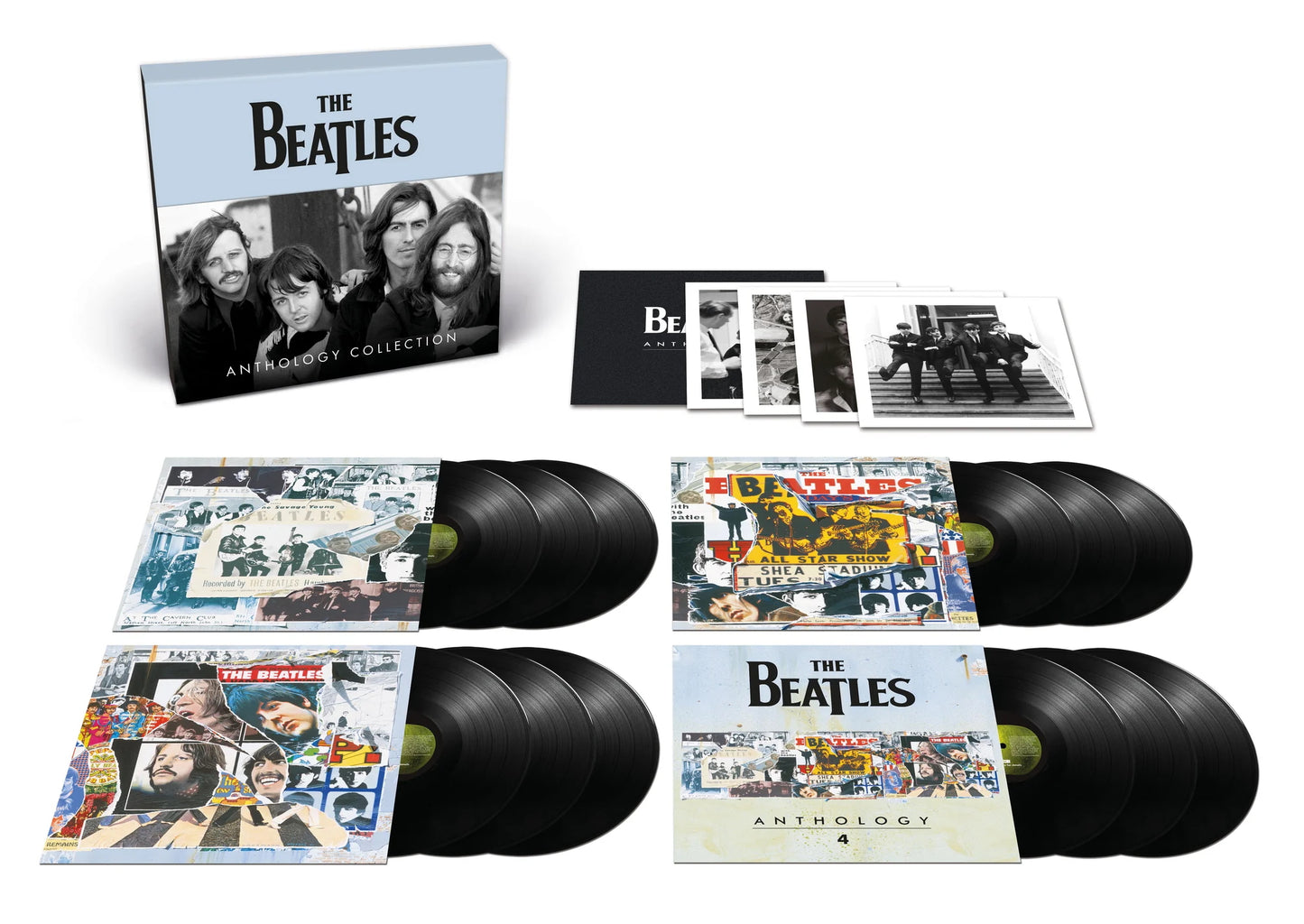 The Beatles / Anthology Collection (2025 Edition) + Limited, Numbered Photo Art Card Set: 12LP Boxset