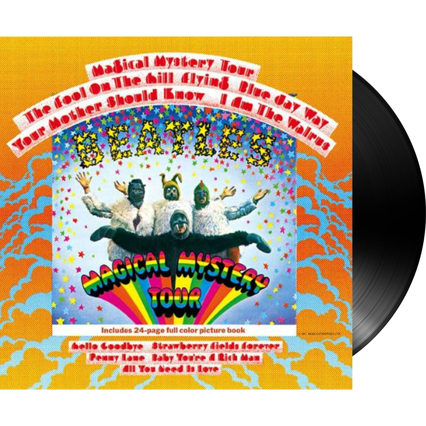 THE BEATLES / MAGICAL MISTERY TOUR (BLACK LP)