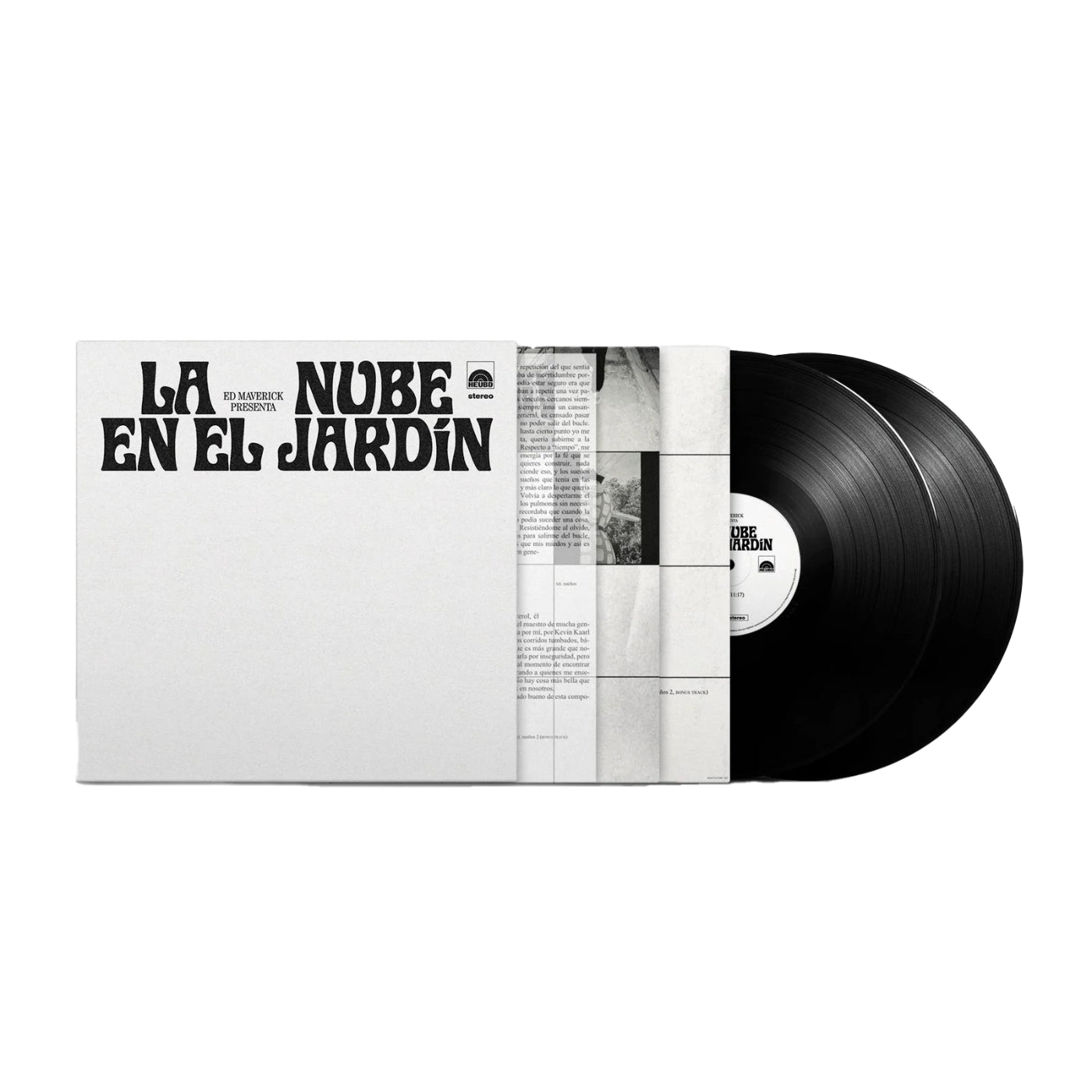 Ed Maverick / LA NUBE EN EL JARDÍN (Vinilo Doble Color Negro)