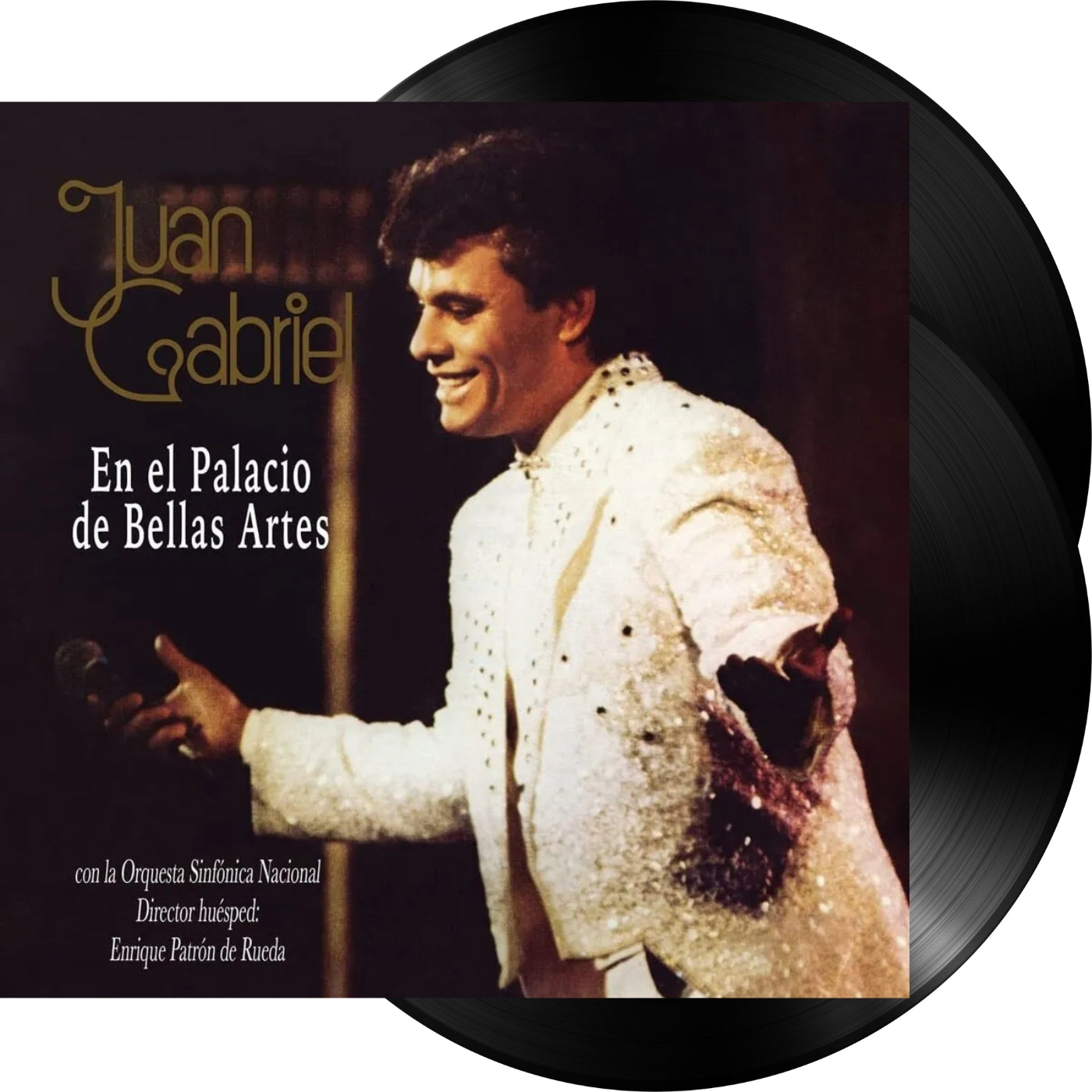 Juan Gabriel / En Palacio Bellas Artes (2LP) Vinilo Negro