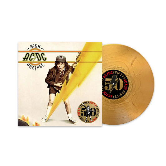 AC/DC – High Voltage (Limited Edition 50th Anniversary Gold Vinyl)